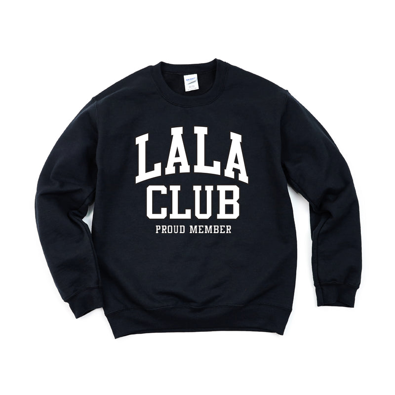 Varsity Style - LALA Club - Proud Member - BASIC FLEECE CREWNECK