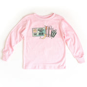 Late Night Readers Club - Child Long Sleeve Tee Little Mama Shirt Shop