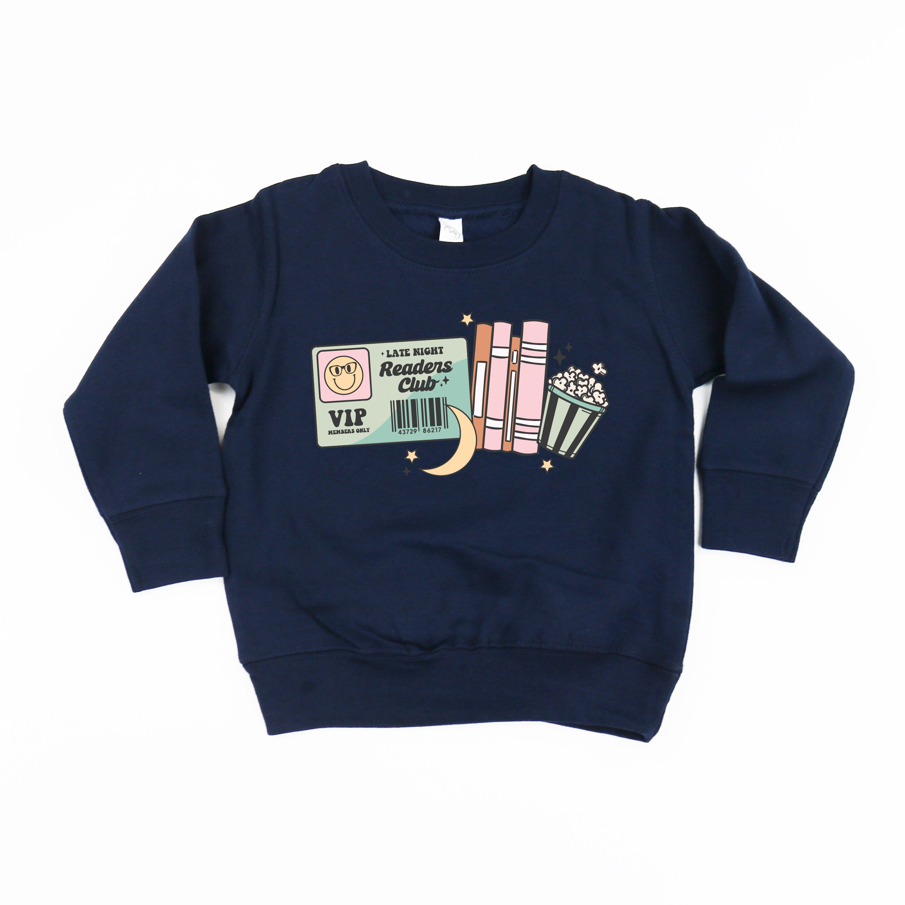 Late Night Readers Club - Child Sweater Little Mama Shirt Shop