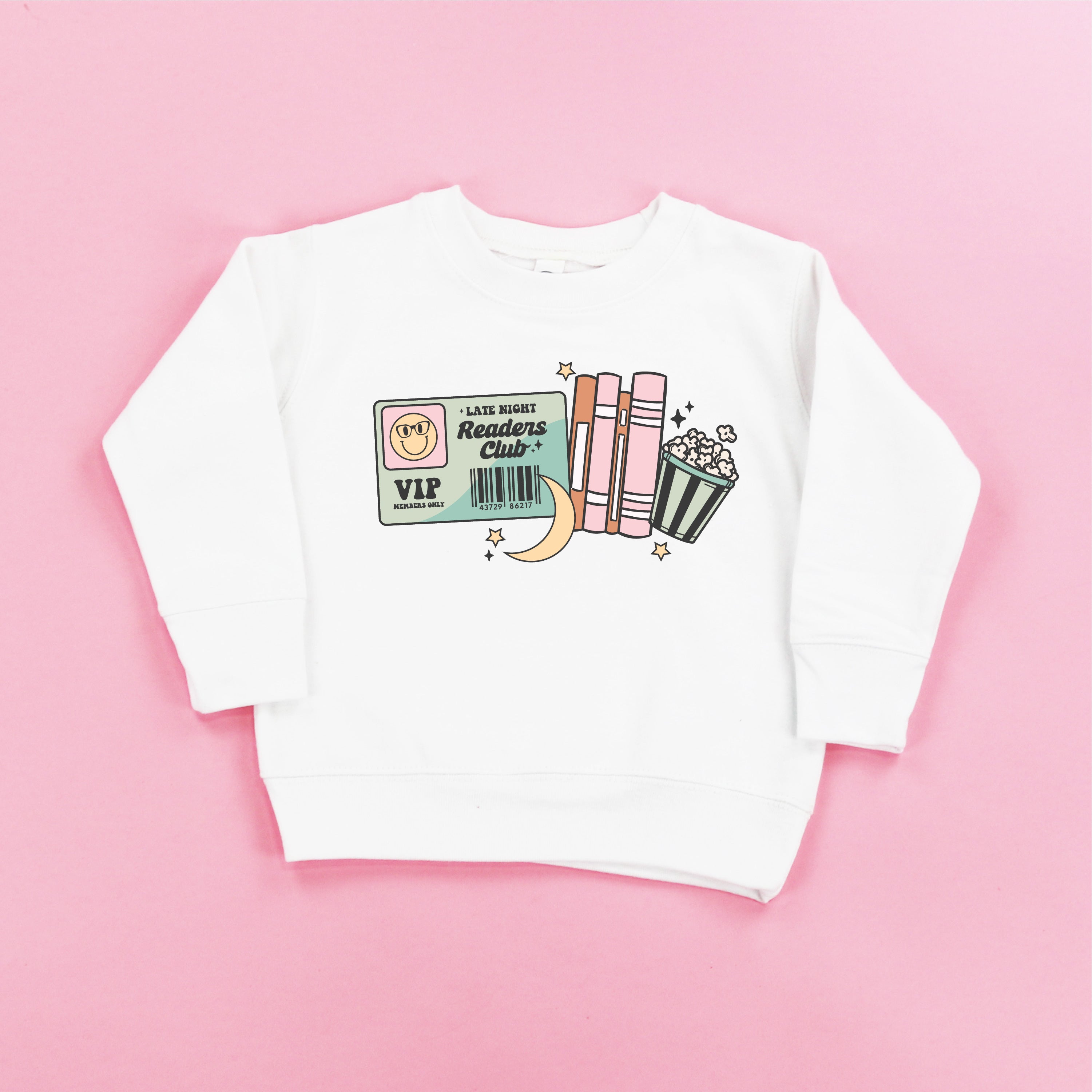 Late Night Readers Club - Child Sweater Little Mama Shirt Shop