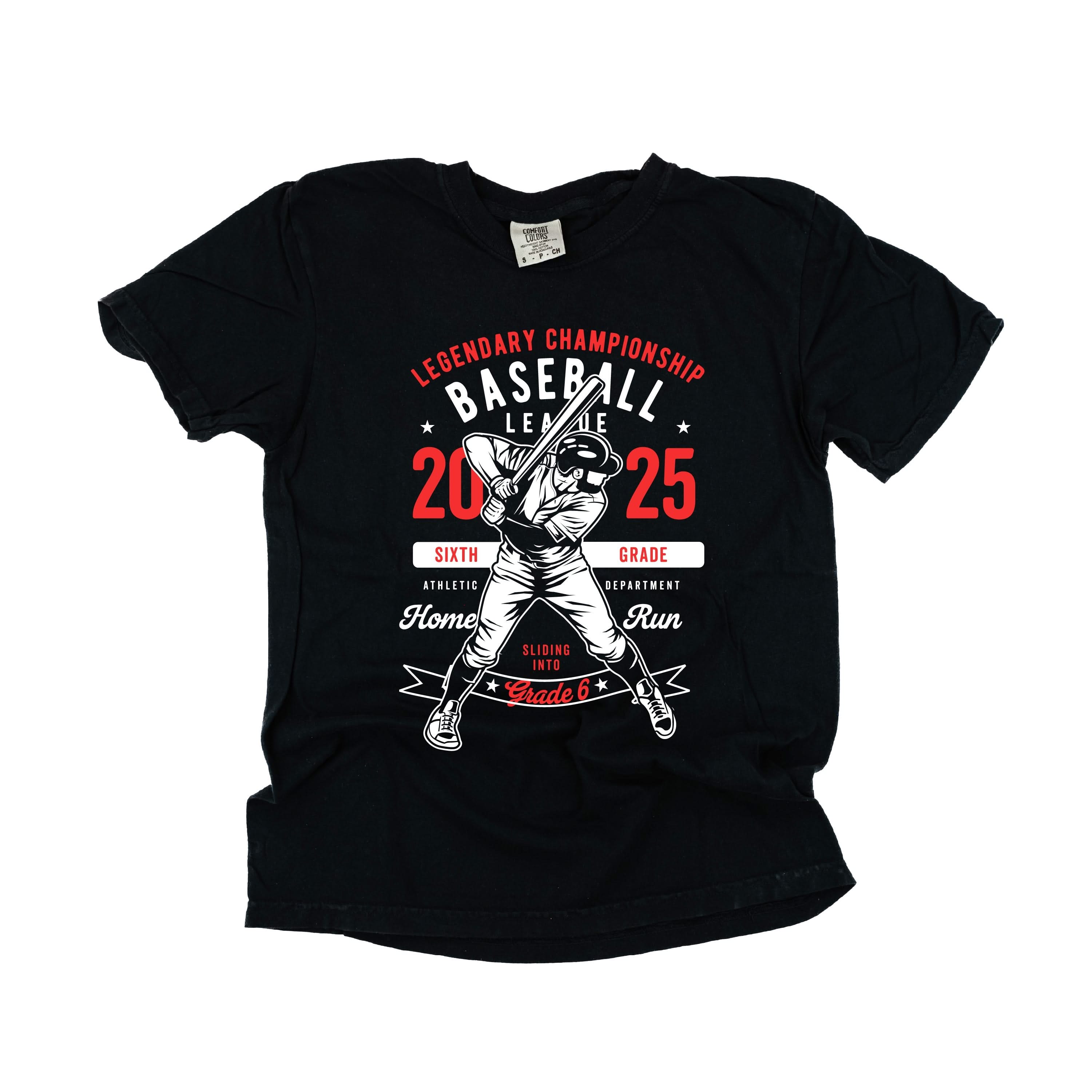 Legendary Baseball (Choose Your Grade) - Comfort Colors Tee Little Mama Shirt Shop