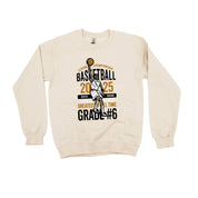 Legendary Basketball (Choose Your Grade) - Gray BASIC Fleece Little Mama Shirt Shop LLC
