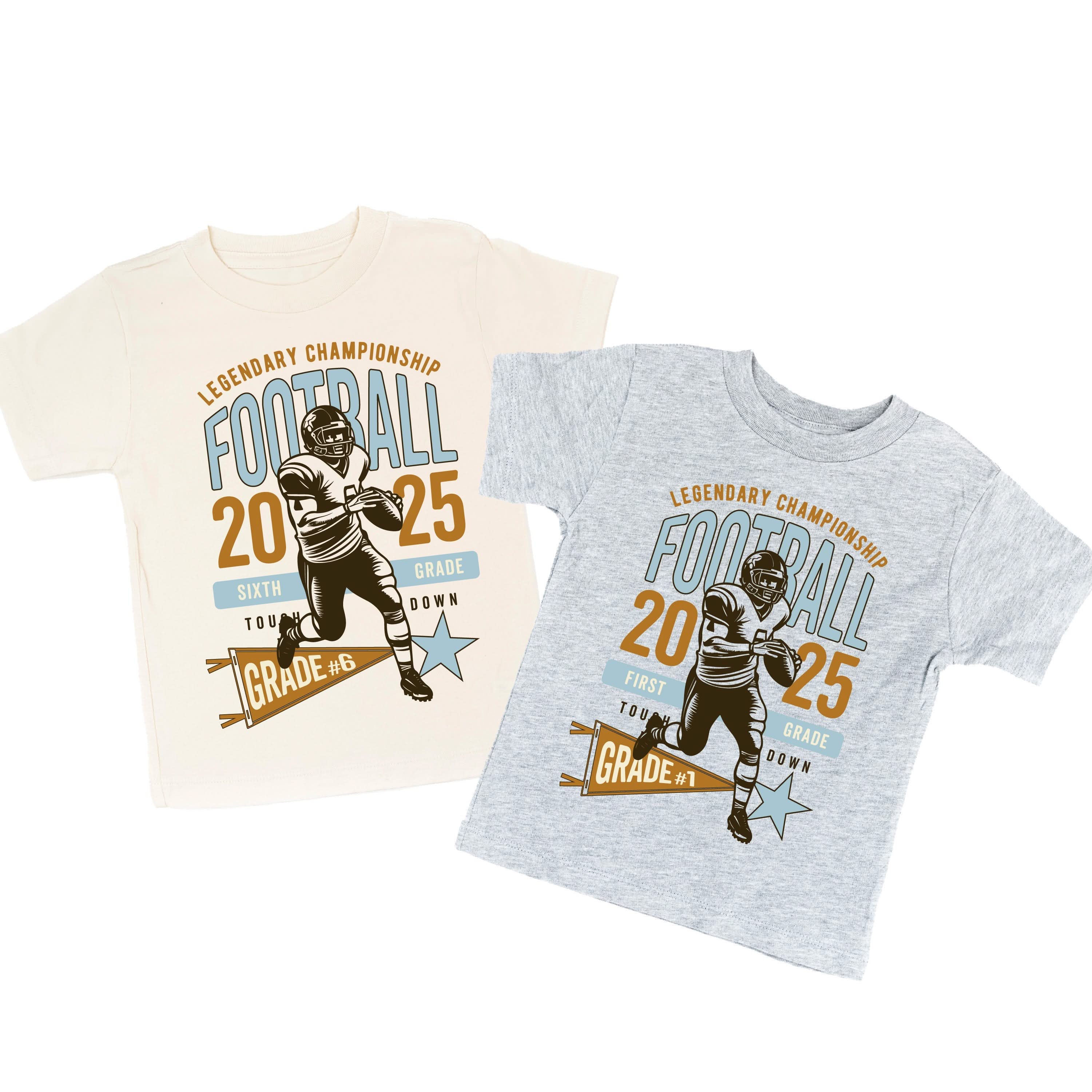 Legendary Football (Choose Your Grade) - Child Tee Little Mama Shirt Shop