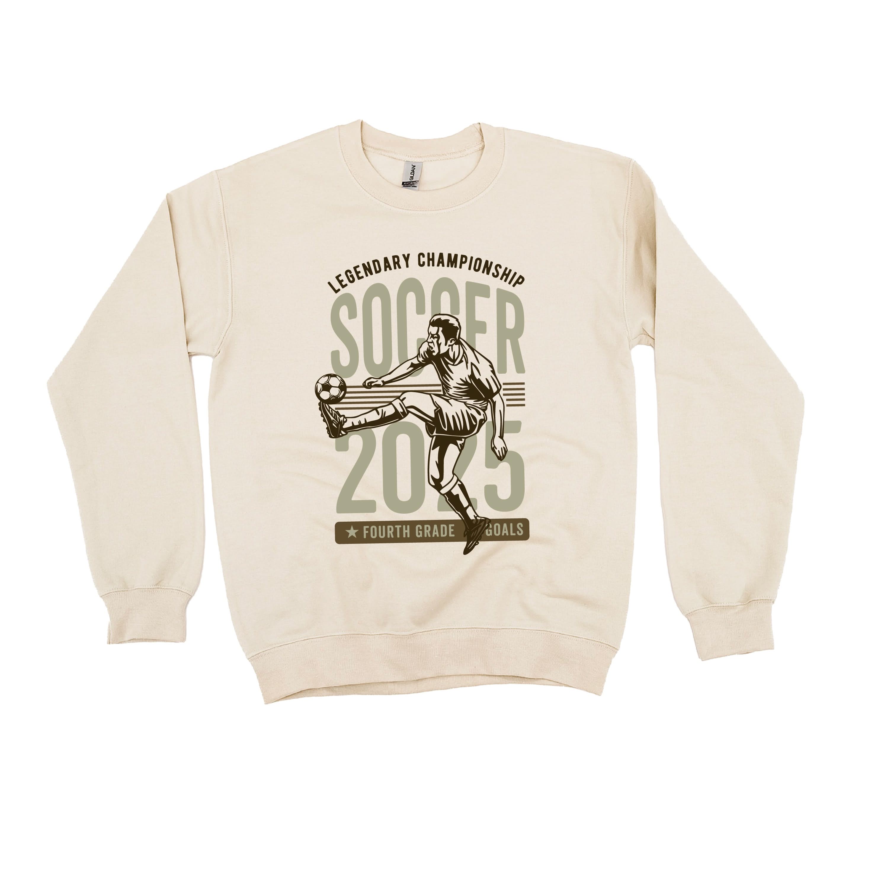 Legendary Soccer (Choose Your Grade) - BASIC Fleece Little Mama Shirt Shop LLC