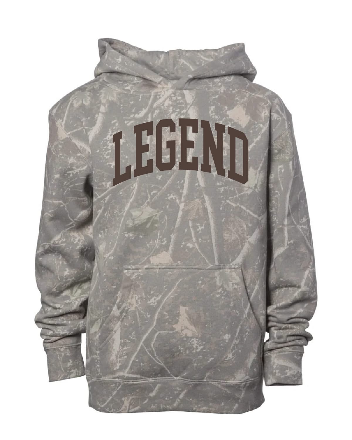 LEGEND | Camo Child Hoodie | Boys Hoodie Little Mama Shirt Shop LLC