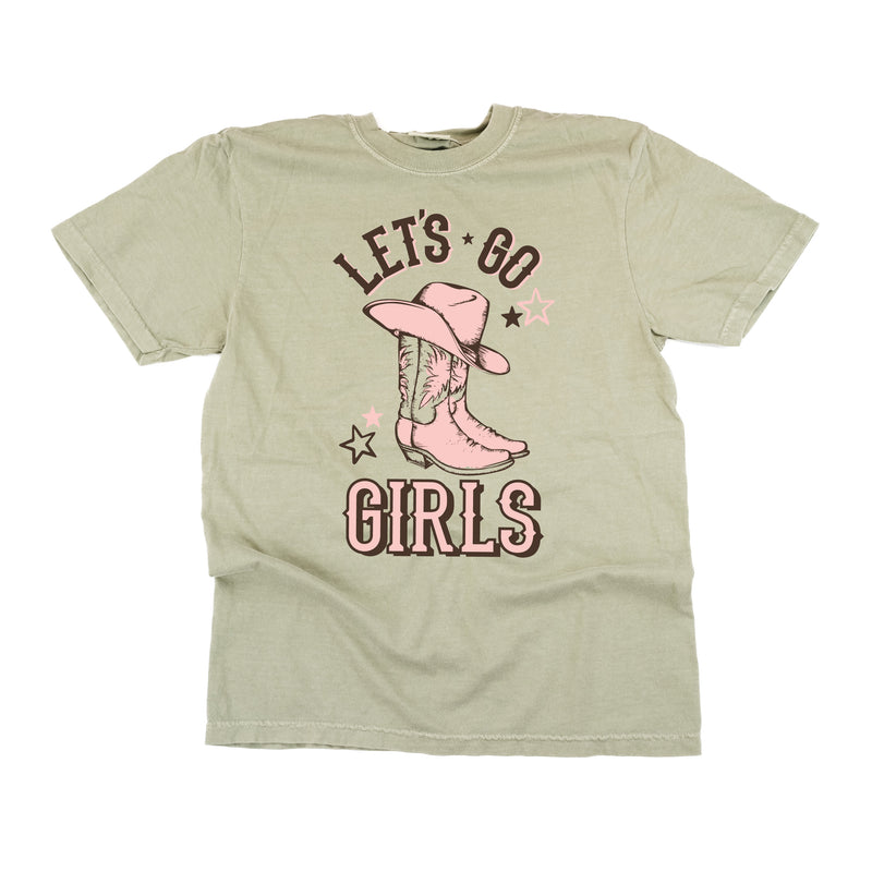 Let's Go Girls - (Cowgirl) - SHORT SLEEVE COMFORT COLORS TEE