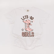 Let's Go Girls - (Cowgirl) - SHORT SLEEVE COMFORT COLORS TEE Little Mama Shirt Shop