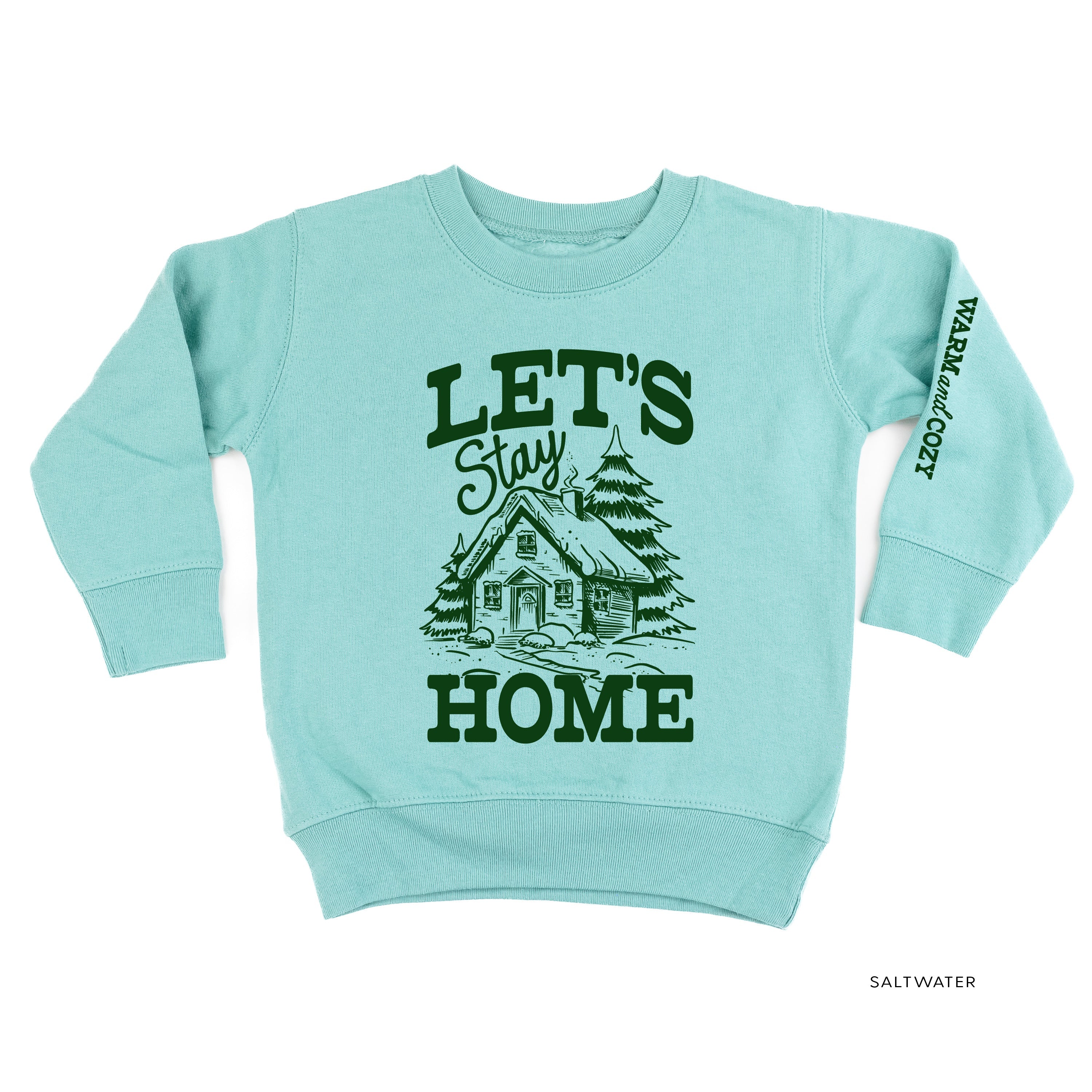 Let's Stay Home (sd) - Child Sweater Little Mama Shirt Shop