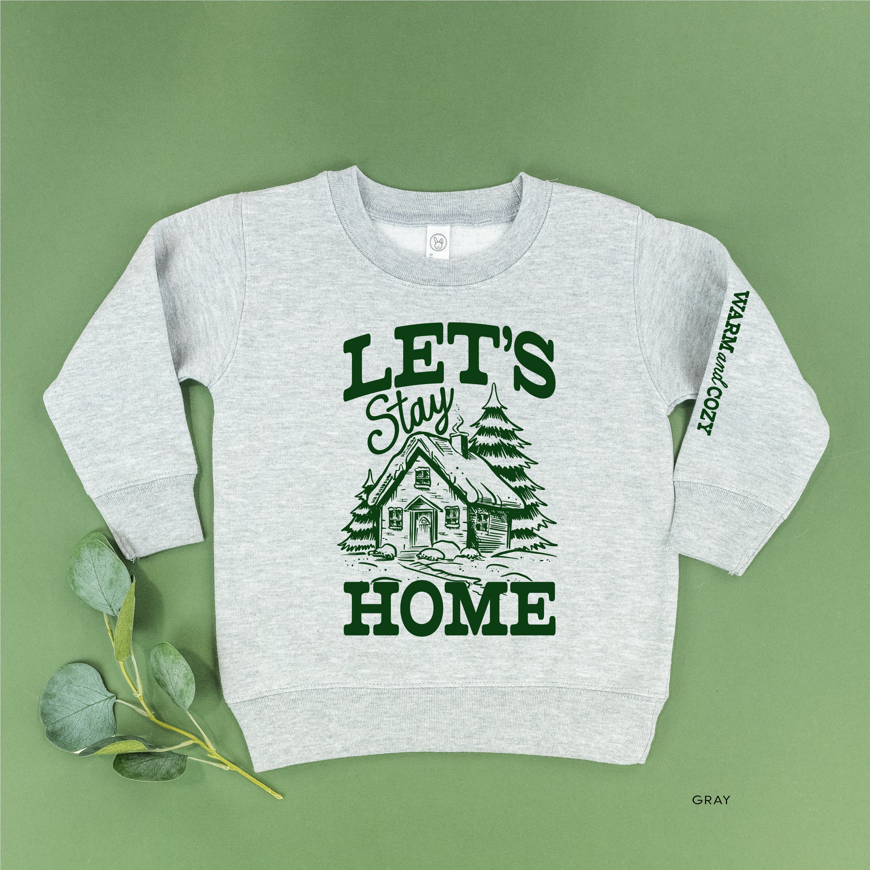 Let's Stay Home (sd) - Child Sweater Little Mama Shirt Shop