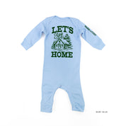 Let's Stay Home (sd) - Baby Sleeper Little Mama Shirt Shop