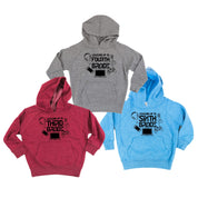 Leveling Up To (Choose Your Grade) - Child HOODIE Little Mama Shirt Shop LLC