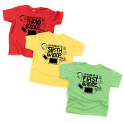 Leveling Up To (Choose Your Grade) - Child Tee Little Mama Shirt Shop