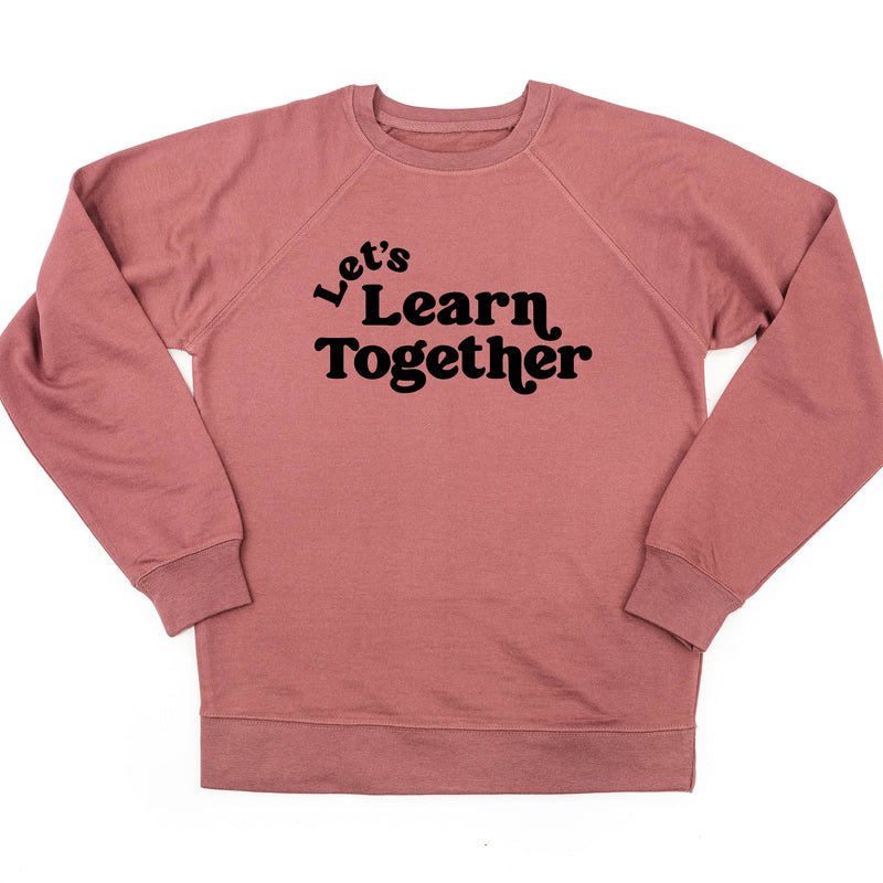 Let's Learn Together - Lightweight Pullover Sweater