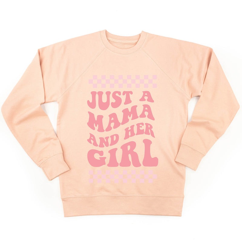 THE RETRO EDIT - Just a Mama and Her Girl (Singular) - Lightweight Pullover Sweater