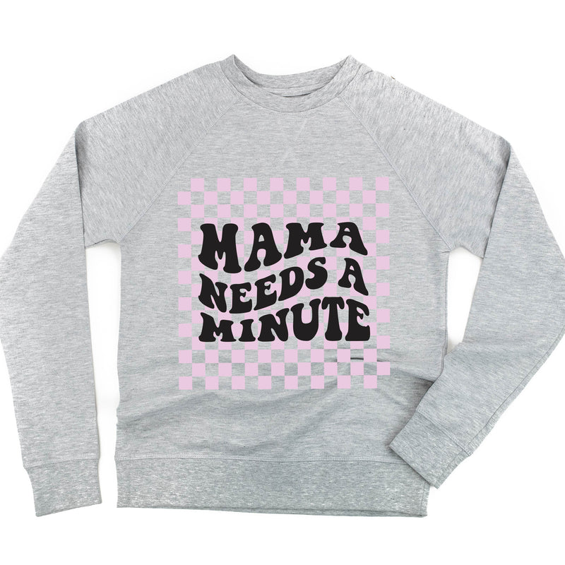 THE RETRO EDIT - Mama Needs a Minute - Lightweight Pullover Sweater