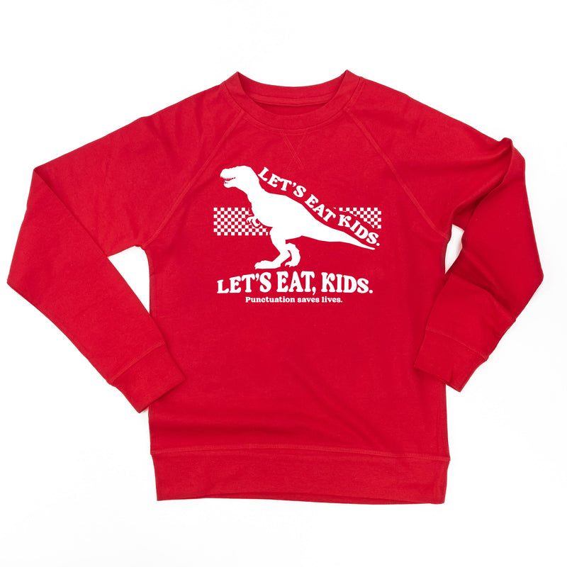Let's Eat Kids. - Lightweight Pullover Sweater