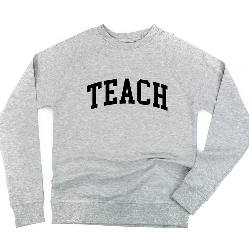 TEACH (Varsity) - Lightweight Pullover Sweater