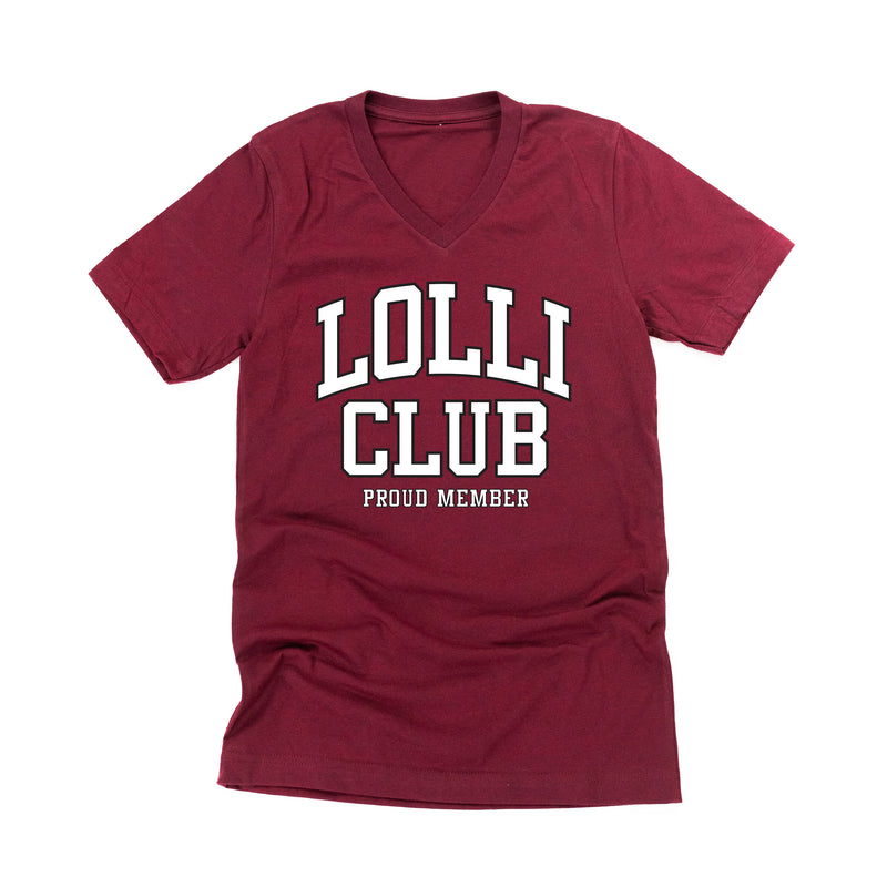 Varsity Style - LOLLI Club - Proud Member - Unisex Tee