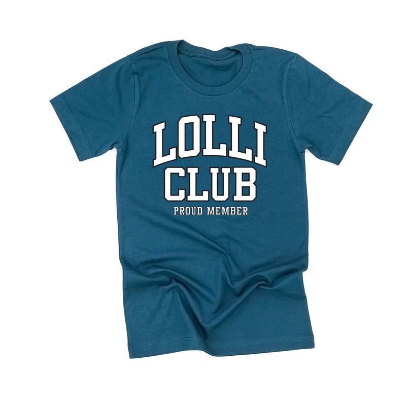 Varsity Style - LOLLI Club - Proud Member - Unisex Tee