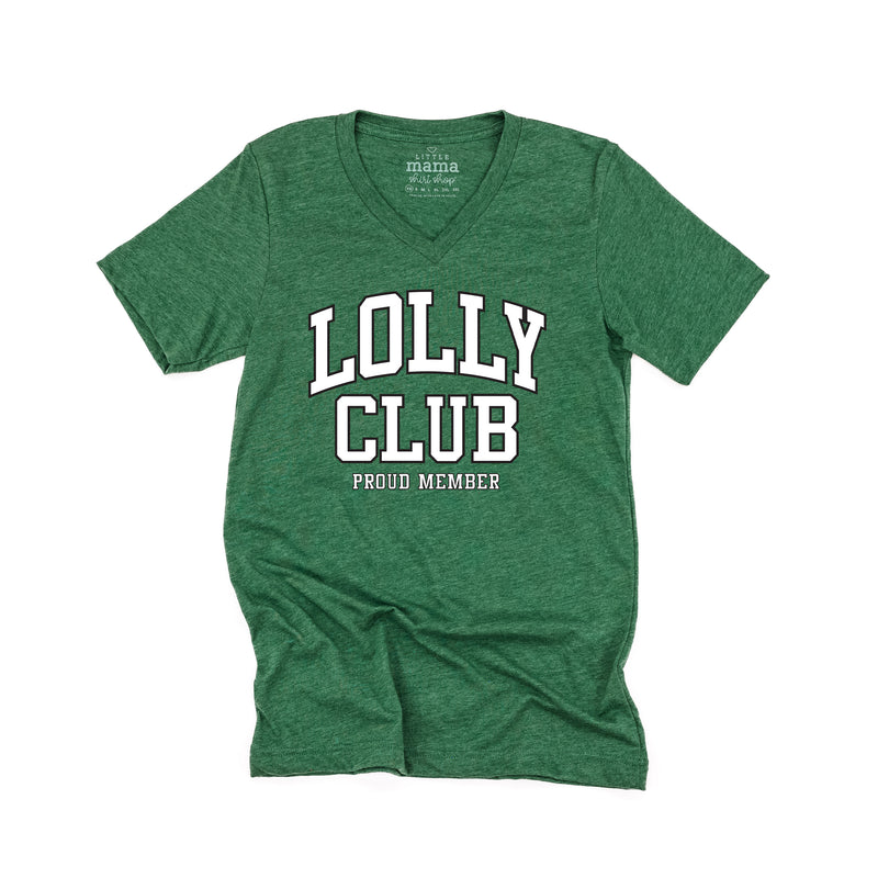 Varsity Style - LOLLY Club - Proud Member - Unisex Tee