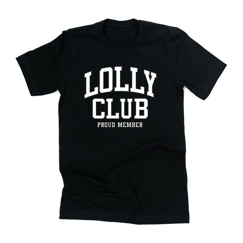 Varsity Style - LOLLY Club - Proud Member - Unisex Tee