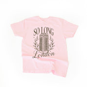 SO LONG LONDON - Short Sleeve Comfort Colors Little Mama Shirt Shop LLC