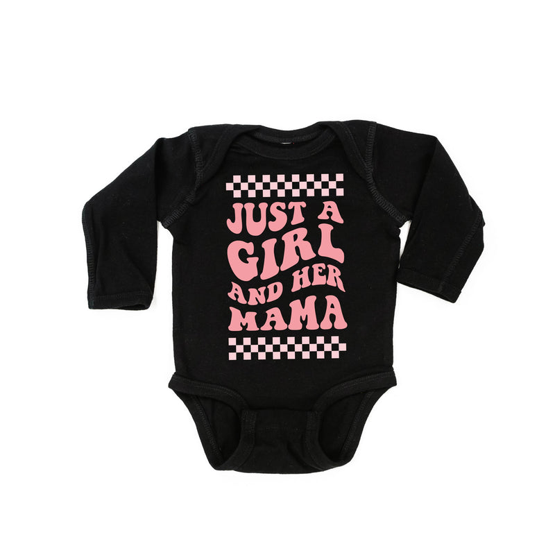 THE RETRO EDIT - Just a Girl and Her Mama - Long Sleeve Child Shirt