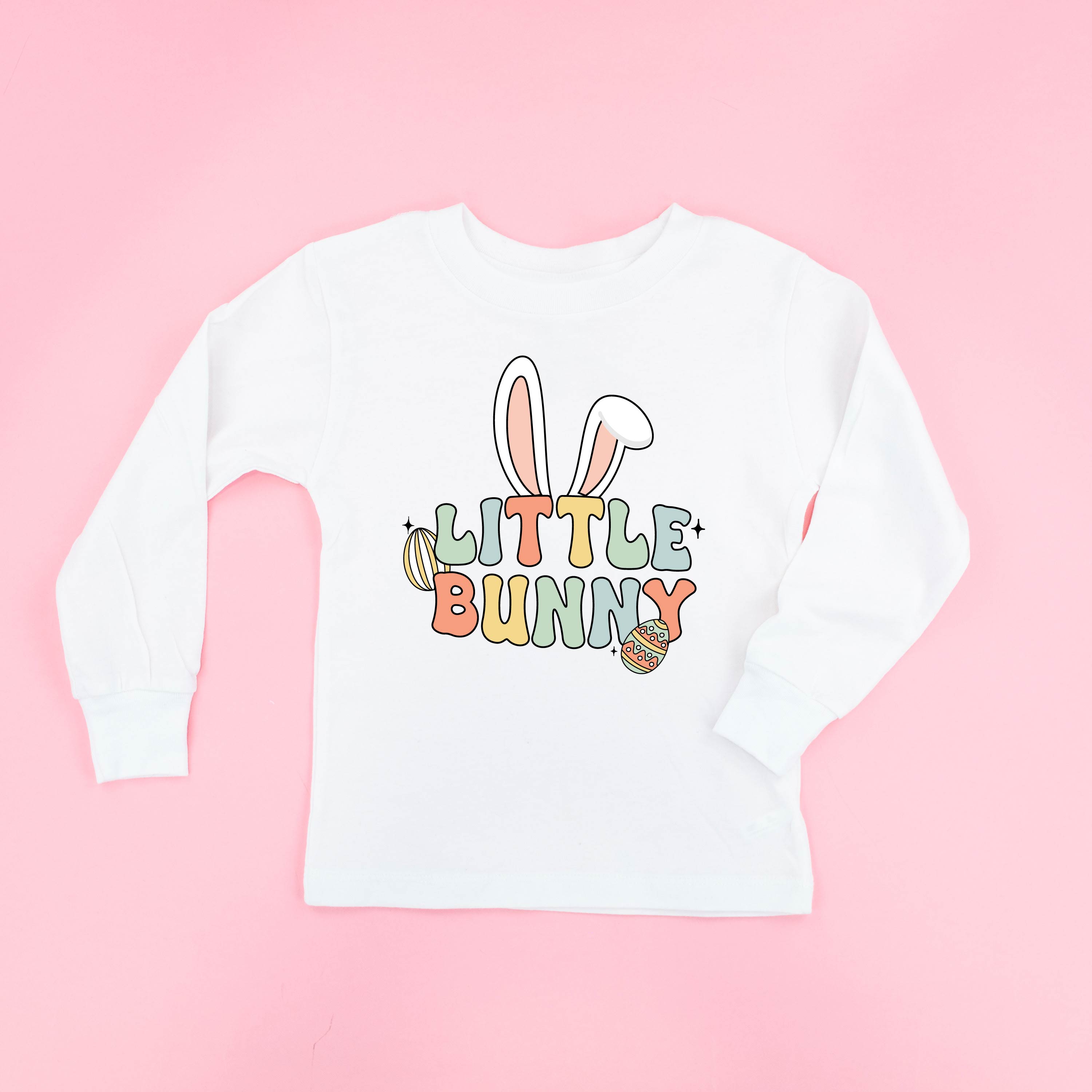 Little Bunny - Boy Version - Child LONG SLEEVE Tee Little Mama Shirt Shop