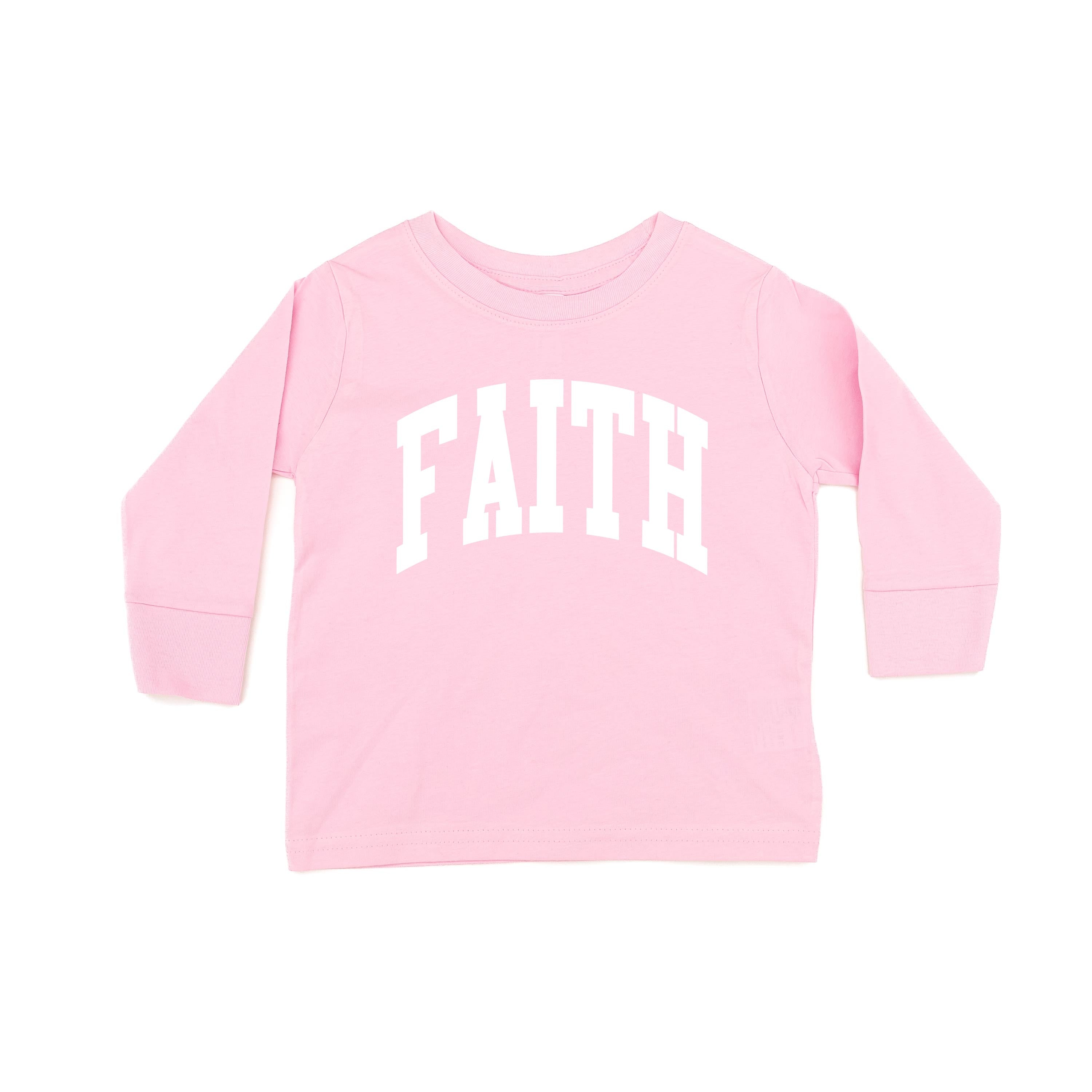 Arched Faith - Child Long Sleeve Tee Little Mama Shirt Shop