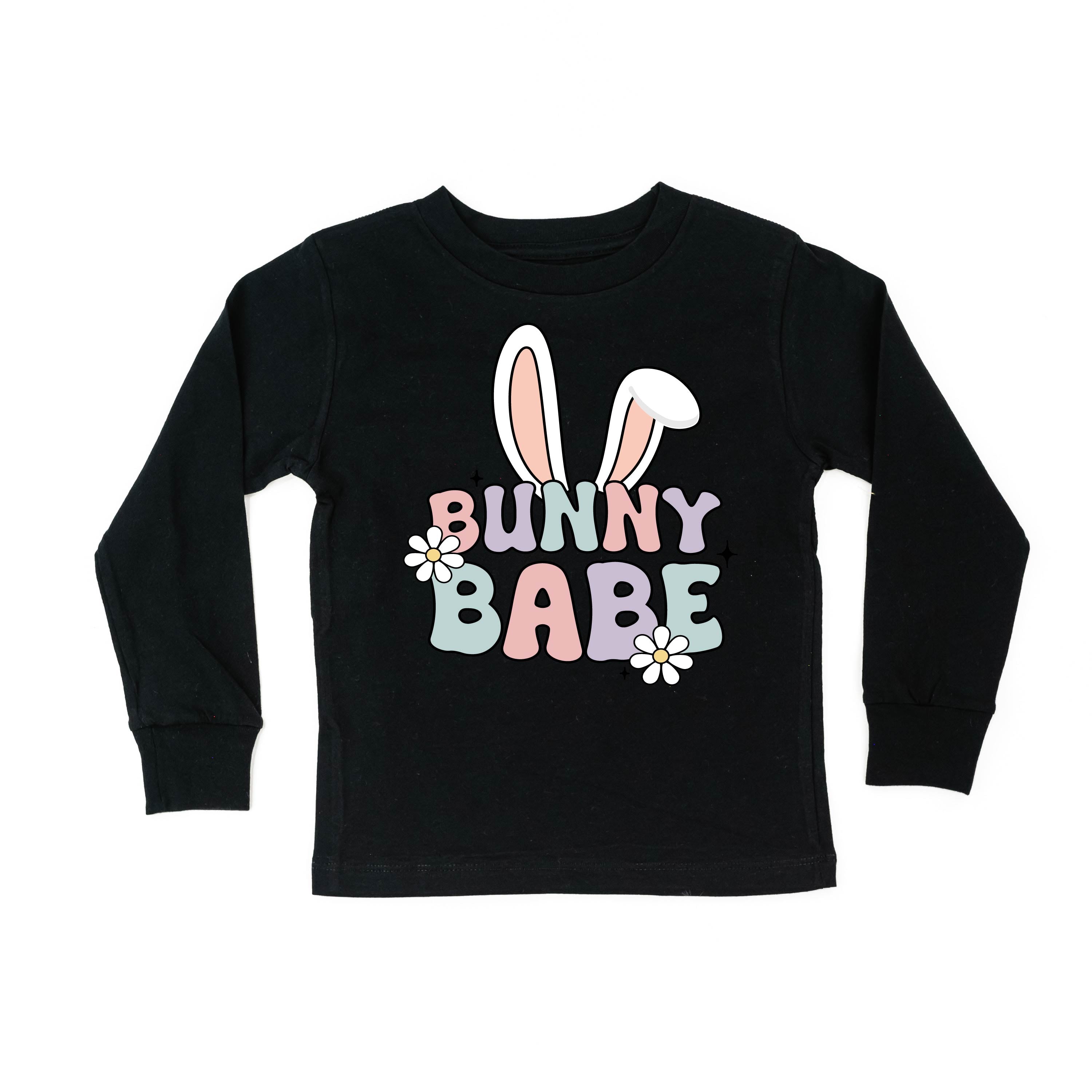 Bunny Babe - Child LONG SLEEVE Tee Little Mama Shirt Shop