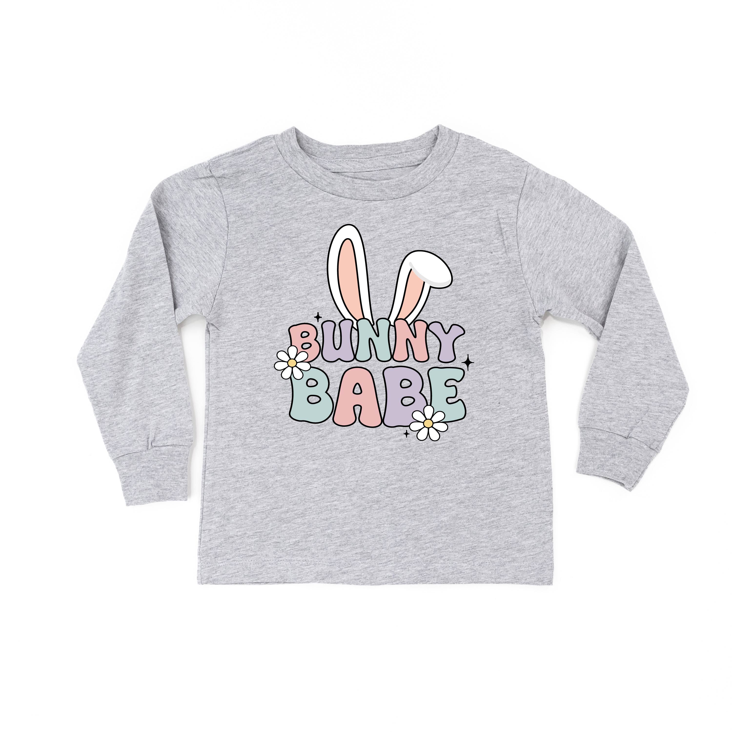 Bunny Babe - Child LONG SLEEVE Tee Little Mama Shirt Shop
