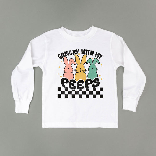 Chillin' With My Peeps - Long Sleeve Child Shirt