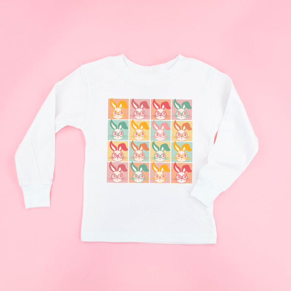 long_sleeve_child_tees_clever_pastel_bunnies_little_mama_shirt_shop