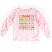Clever Pastel Bunnies - Child LONG SLEEVE Tee Little Mama Shirt Shop