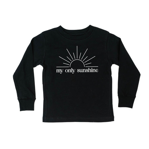My Only Sunshine w/ Full Sun on Back - Long Sleeve Child Shirt