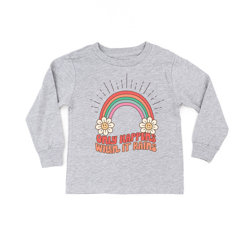 Only Happens When It Rains - Long Sleeve Child Shirt
