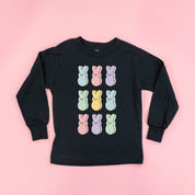 Pastel Peeps - 3x3 - Child LONG SLEEVE Tee Little Mama Shirt Shop