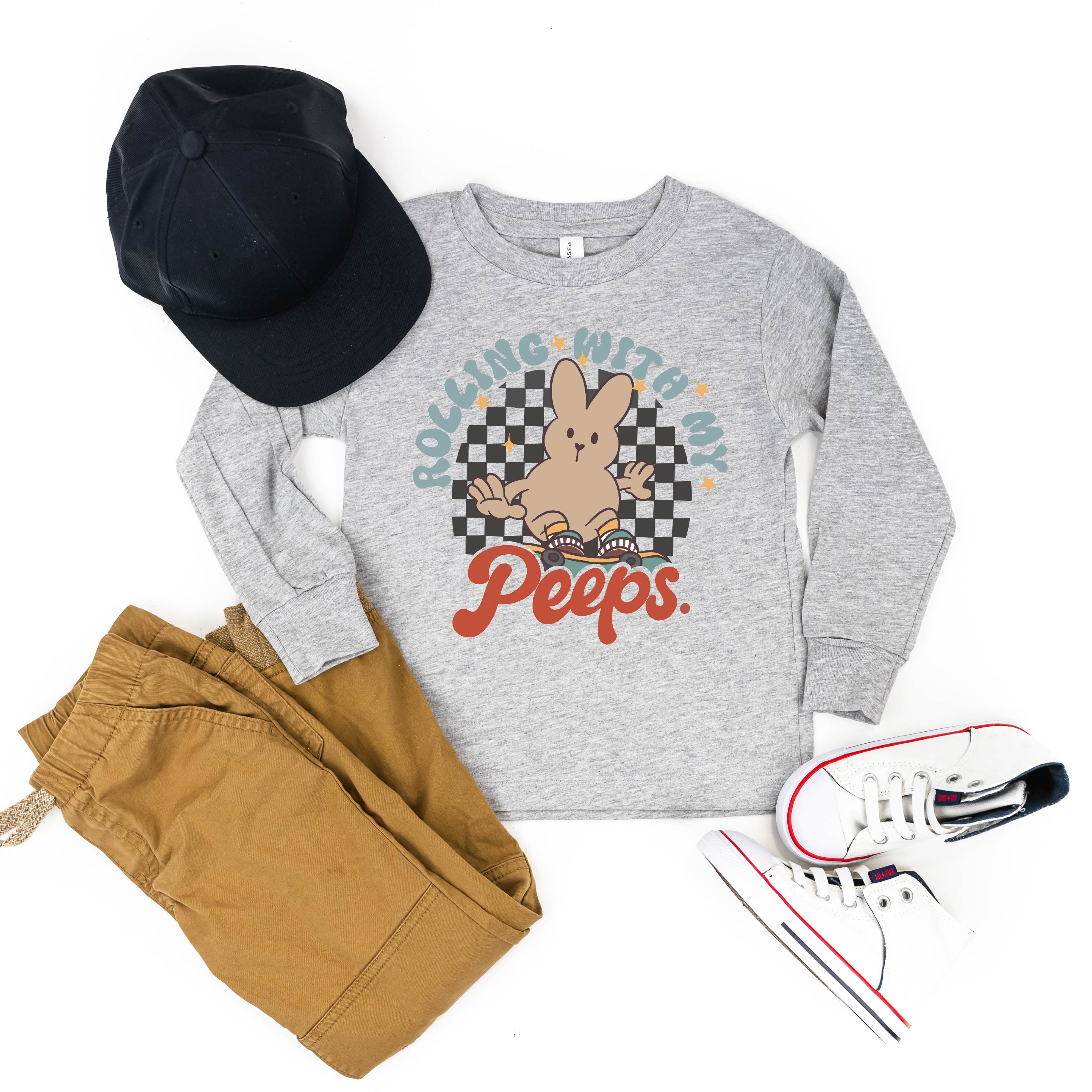 long_sleeve_child_tees_rollin_with_my_peeps_little_mama_shirt_shop