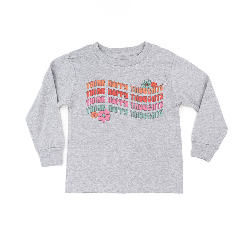 Think Happy Thoughts - Long Sleeve Child Shirt