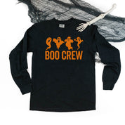 Boo Crew - Long Sleeve Comfort Colors Tee Little Mama Shirt Shop