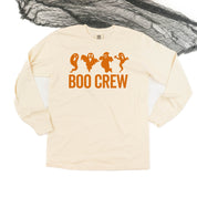 Boo Crew - Long Sleeve Comfort Colors Tee Little Mama Shirt Shop