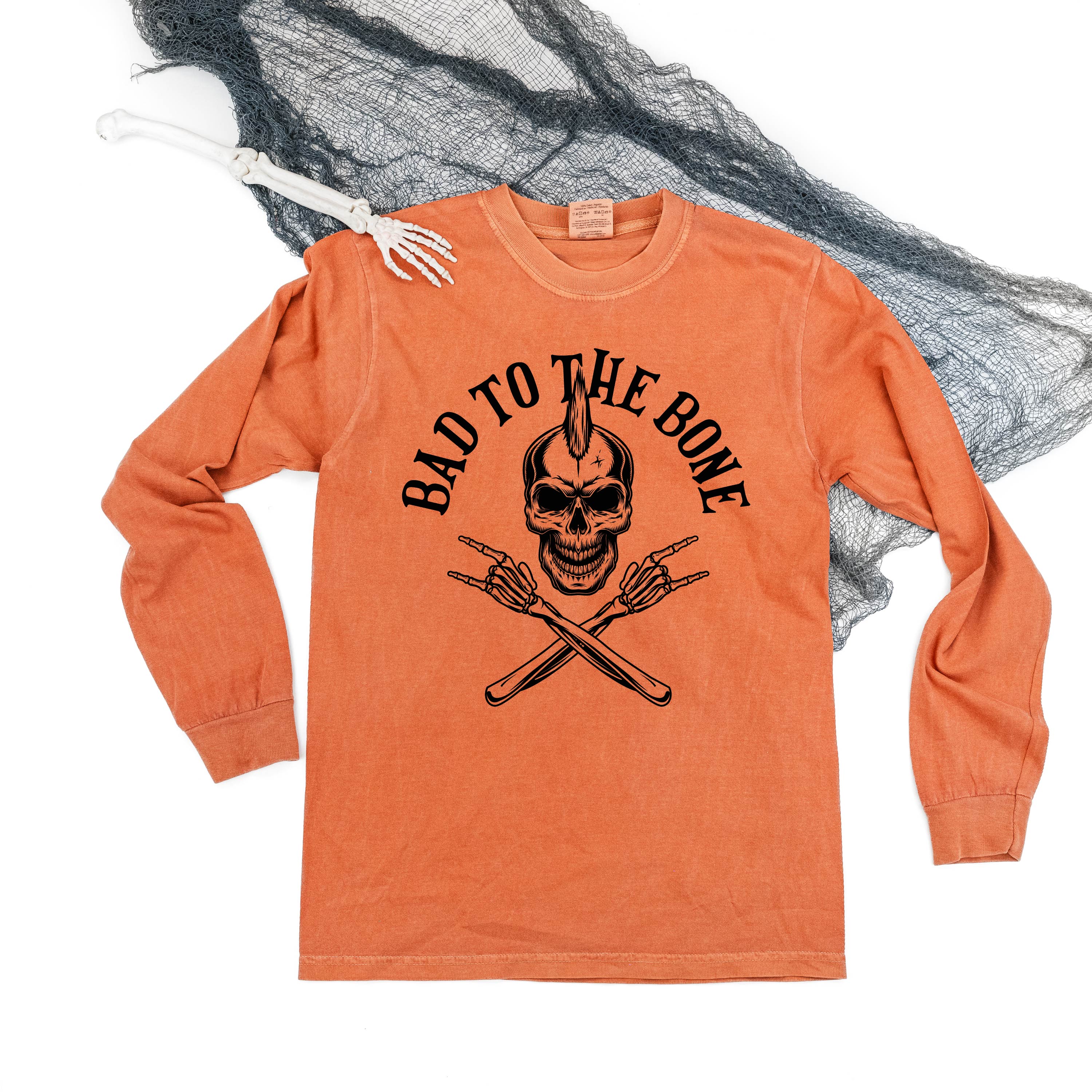 long_sleeve_comfort_colors_bad_to_the_bone_little_mama_shirt_shop