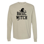 Basic Witch - Long Sleeve Comfort Colors Tee Little Mama Shirt Shop