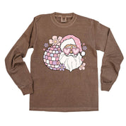 long_sleeve_comfort_colors_disco_Santa_little_mama_shirt_shop