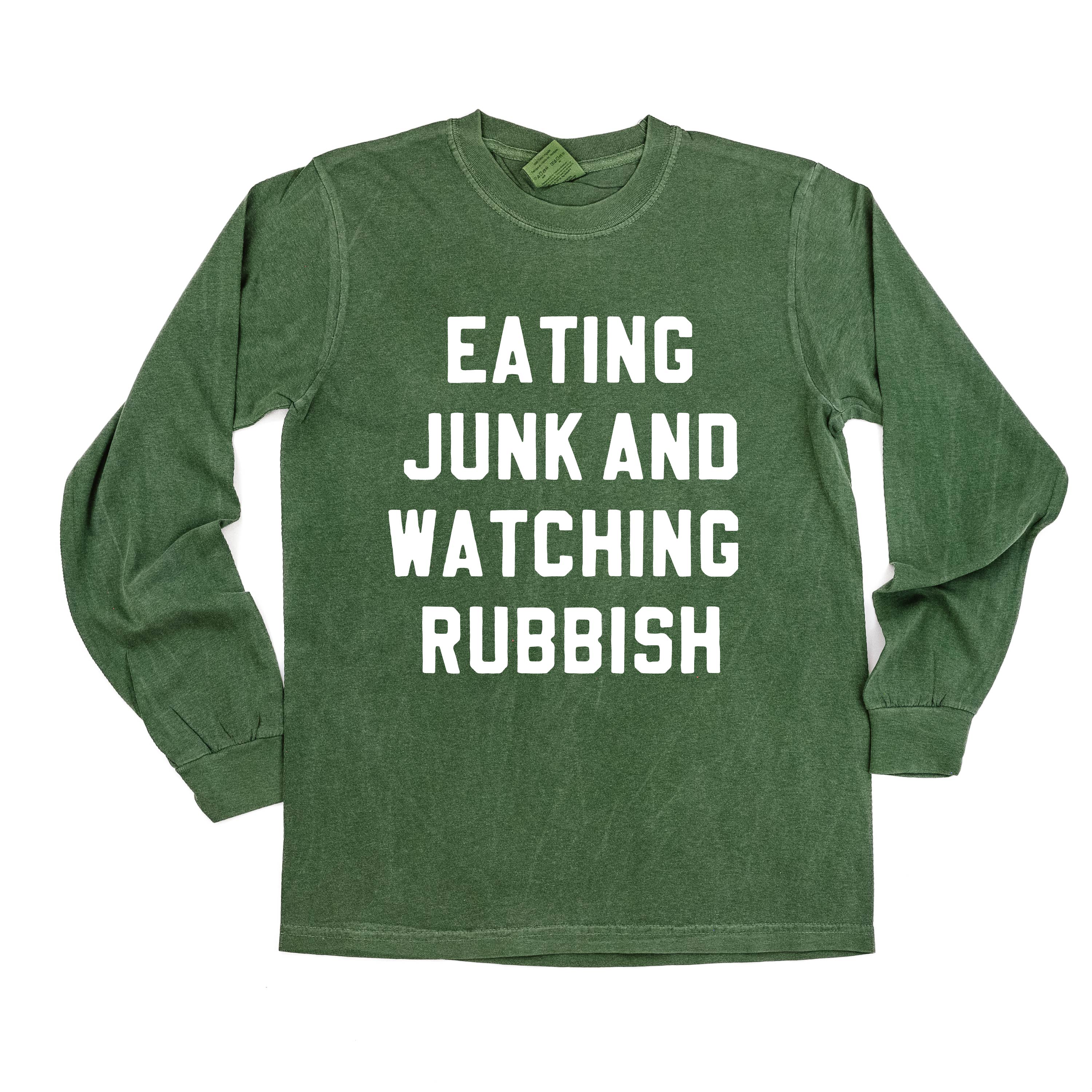 long_sleeve_comfort_colors_eating_junk_and_watching_rubbish_little_mama_shirt_shop
