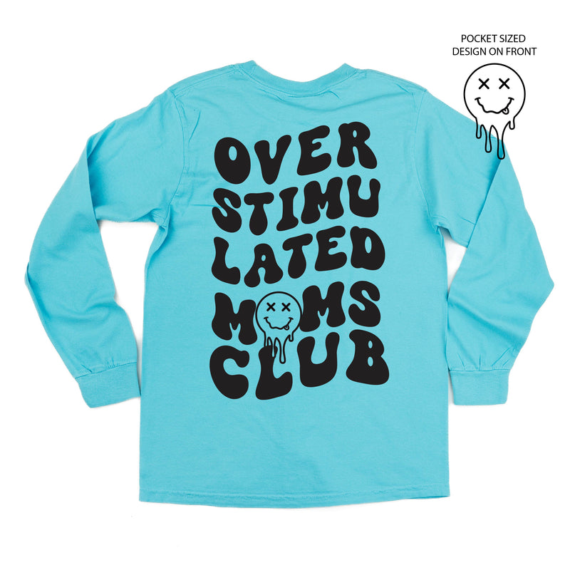 ong_sleeve_comfort_colors_overstimulated_mom_club_squiggle_smiley_little_mama_shirt_shop