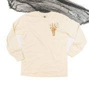 Peace - Skeleton - Long Sleeve Comfort Colors Tee Little Mama Shirt Shop