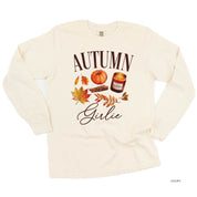 Autumn Girlie - LONG SLEEVE Comfort Colors Tee Little Mama Shirt Shop
