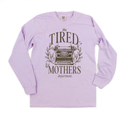 THE TIRED MOTHERS DEPARTMENT - LONG SLEEVE COMFORT COLORS TEE Little Mama Shirt Shop