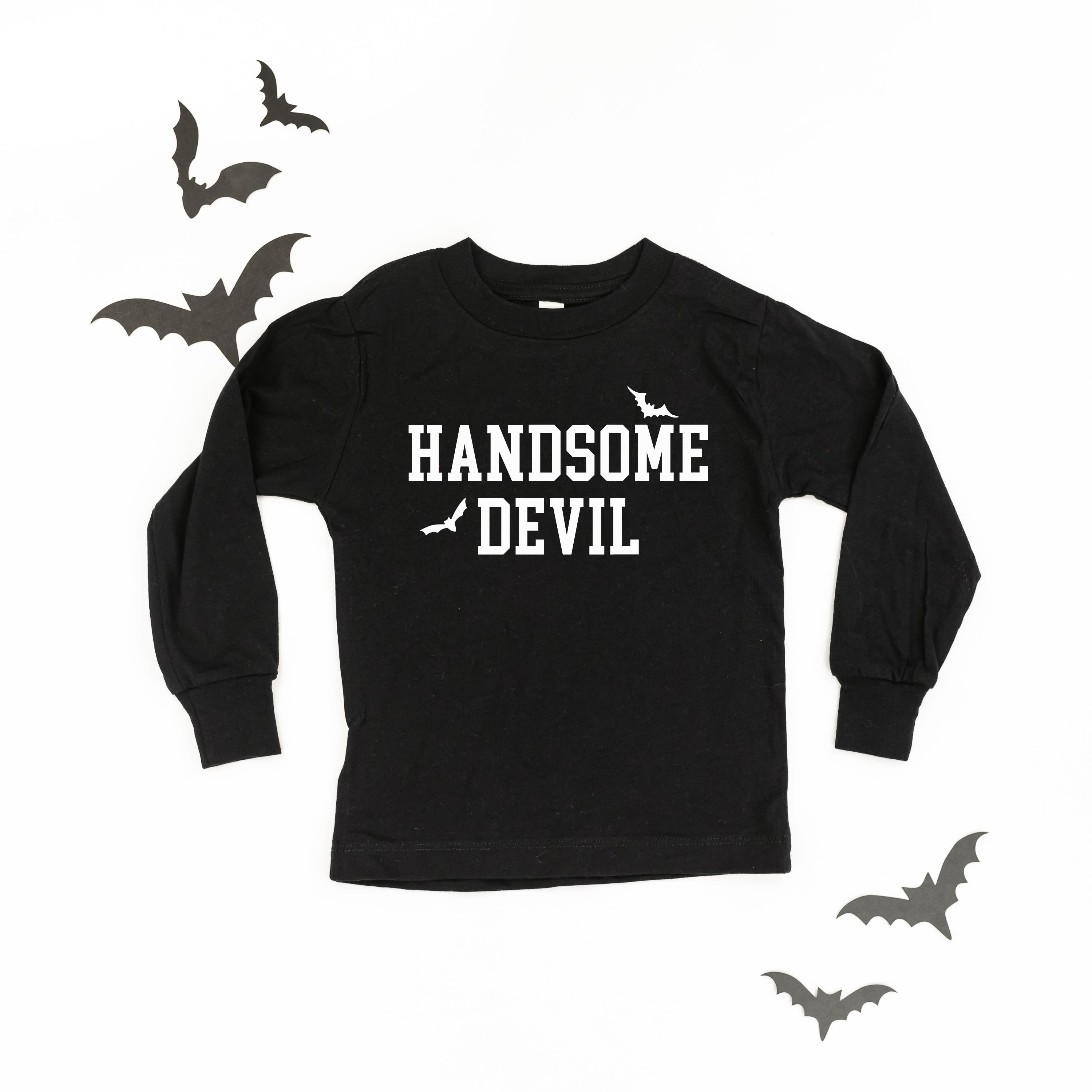 Handsome Devil - Child Long Sleeve Tee Little Mama Shirt Shop